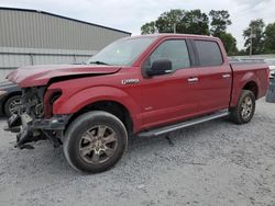 Salvage cars for sale at Gastonia, NC auction: 2016 Ford F150 Supercrew