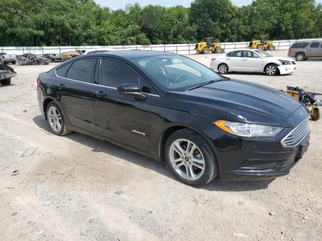 2018 Ford Fusion SE Hybrid