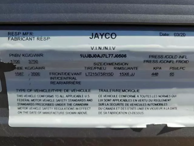 2020 Jayco JAY Flight