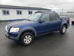 Ford Explorer Sport Trac xlt salvage cars for sale: 2007 Ford Explorer Sport Trac XLT