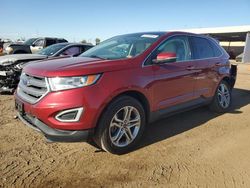 Carros salvage a la venta en subasta: 2017 Ford Edge Titanium