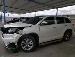 Toyota salvage cars for sale: 2016 Toyota Highlander LE