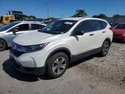 Honda salvage cars for sale: 2017 Honda CR-V LX