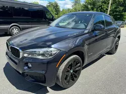 Salvage cars for sale at North Billerica, MA auction: 2019 BMW X6 SDRIVE35I