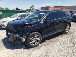 Salvage cars for sale at Hueytown, AL auction: 2017 Ford Edge Titanium