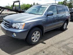 Salvage cars for sale from Copart Denver, CO: 2003 Toyota Highlander Limited