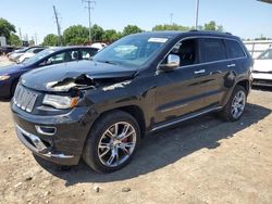 Jeep Grand Cherokee Summit salvage cars for sale: 2014 Jeep Grand Cherokee Summit