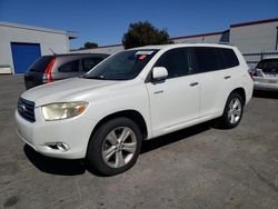 Toyota salvage cars for sale: 2008 Toyota Highlander Limited