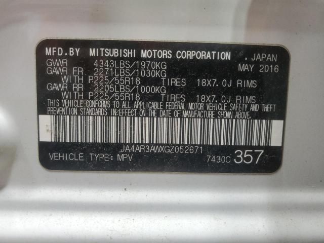 2016 Mitsubishi Outlander Sport ES