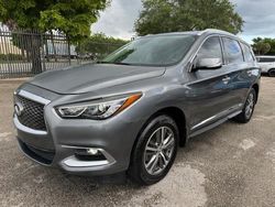 Salvage cars for sale at Opa Locka, FL auction: 2020 Infiniti QX60 Luxe