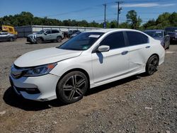 Salvage cars for sale at Hillsborough, NJ auction: 2016 Honda Accord Sport