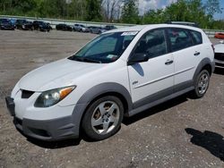 Salvage cars for sale at Leroy, NY auction: 2004 Pontiac Vibe