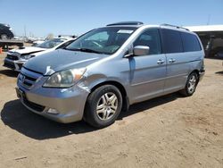 2007 Honda Odyssey EXL en venta en Brighton, CO