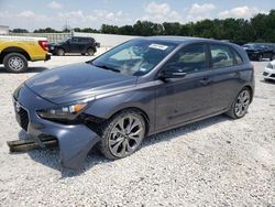 Salvage cars for sale at New Braunfels, TX auction: 2019 Hyundai Elantra GT N Line