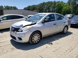 Salvage cars for sale from Copart Seaford, DE: 2014 Nissan Versa S