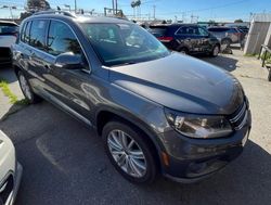 Volkswagen salvage cars for sale: 2012 Volkswagen Tiguan S