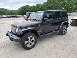 Jeep salvage cars for sale: 2018 Jeep Wrangler Unlimited Sahara