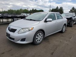 Toyota Vehiculos salvage en venta: 2010 Toyota Corolla Base