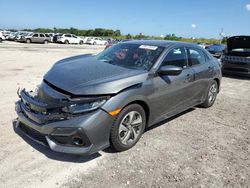 Salvage cars for sale at West Palm Beach, FL auction: 2020 Honda Civic LX