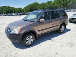 Salvage cars for sale from Copart North Billerica, MA: 2003 Honda CR-V EX