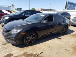 Salvage cars for sale at Chicago Heights, IL auction: 2019 Honda Civic Sport