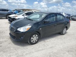 Salvage cars for sale at Temple, TX auction: 2017 Mitsubishi Mirage G4 ES