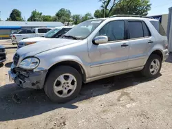 Salvage cars for sale at Wichita, KS auction: 2003 Mercedes-Benz ML 320