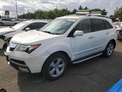 Acura mdx Technology salvage cars for sale: 2011 Acura MDX Technology