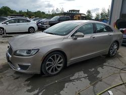 Salvage cars for sale at Duryea, PA auction: 2019 Lincoln MKZ Reserve I