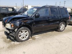 Salvage cars for sale at Los Angeles, CA auction: 2006 Toyota Highlander Hybrid