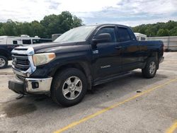 Salvage cars for sale from Copart Sikeston, MO: 2014 Toyota Tundra Double Cab SR/SR5