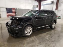 Salvage cars for sale at Avon, MN auction: 2018 Ford Explorer XLT