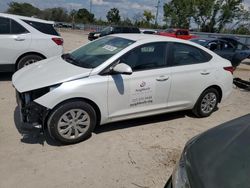 Salvage cars for sale at Riverview, FL auction: 2022 Hyundai Accent SE
