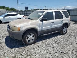 Salvage cars for sale at Hueytown, AL auction: 2001 Ford Escape XLT