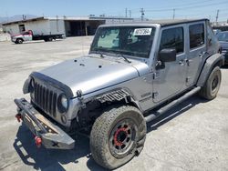 Salvage cars for sale from Copart Sun Valley, CA: 2017 Jeep Wrangler Unlimited Sport