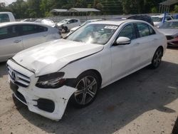 2020 Mercedes-Benz E 350 4matic en venta en Gaston, SC