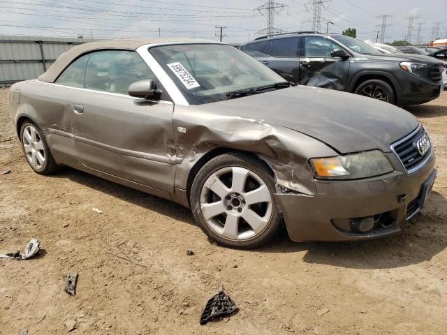 2005 Audi A4 Quattro Cabriolet