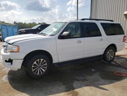 Salvage cars for sale at Apopka, FL auction: 2017 Ford Expedition EL XLT