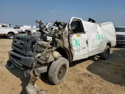 Salvage trucks for sale at San Antonio, TX auction: 2008 Ford Econoline E250 Van