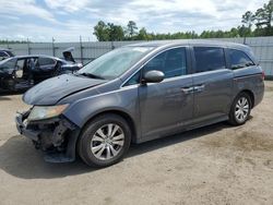 Salvage cars for sale at Gaston, SC auction: 2014 Honda Odyssey EXL