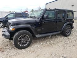 Jeep Wrangler salvage cars for sale: 2021 Jeep Wrangler Unlimited Sport