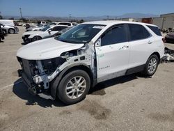 Salvage cars for sale at Van Nuys, CA auction: 2022 Chevrolet Equinox LT