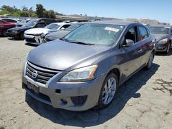 Salvage cars for sale from Copart Martinez, CA: 2015 Nissan Sentra S