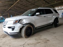 Salvage cars for sale from Copart Phoenix, AZ: 2019 Ford Explorer Limited