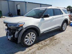 Salvage cars for sale at Tulsa, OK auction: 2023 Ford Explorer Limited