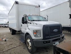 Salvage trucks for sale at Columbus, OH auction: 2017 Ford F650 Super Duty