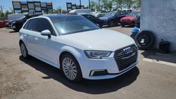 Salvage cars for sale from Copart Phoenix, AZ: 2017 Audi A3 E-TRON Premium