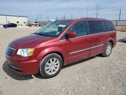 Salvage cars for sale from Copart Haslet, TX: 2016 Chrysler Town & Country Touring