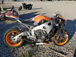 Salvage motorcycles for sale at Magna, UT auction: 2011 Honda CBR1000 RR