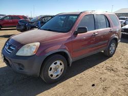 Salvage cars for sale at Brighton, CO auction: 2006 Honda CR-V LX